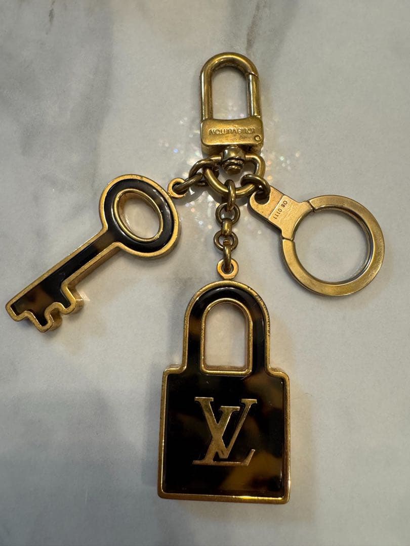 Louis Vuitton ゴールド キーホルダー