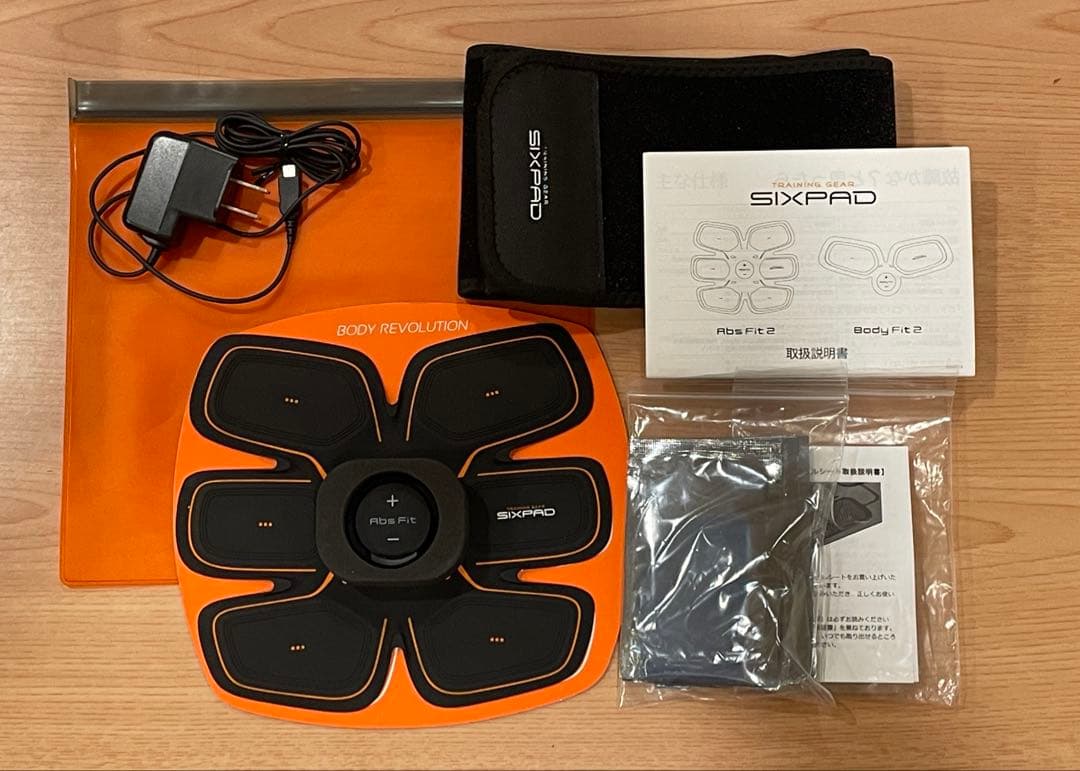 美品 SIXPAD AbsFit 2 シックスパッド アブズフィット2 シート付