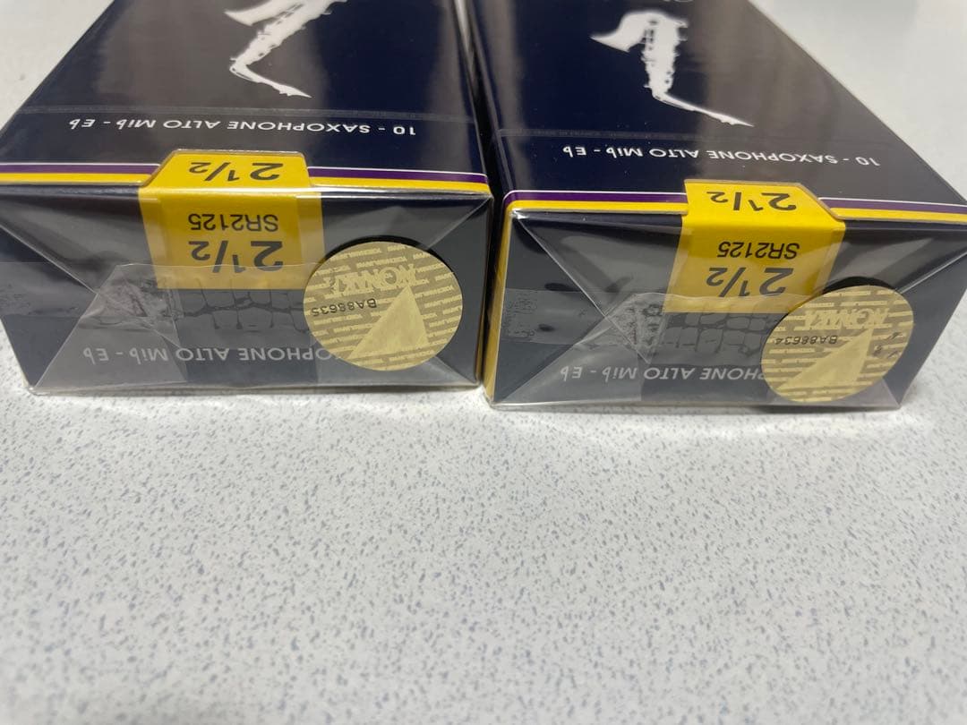 Vandoren アルトサックスリード 2 1/2 10枚入り2箱