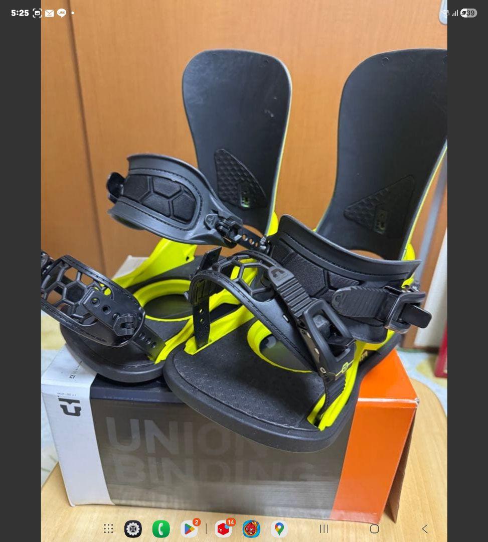 UNION STRATA HAZARD YELLOW Sサイズ