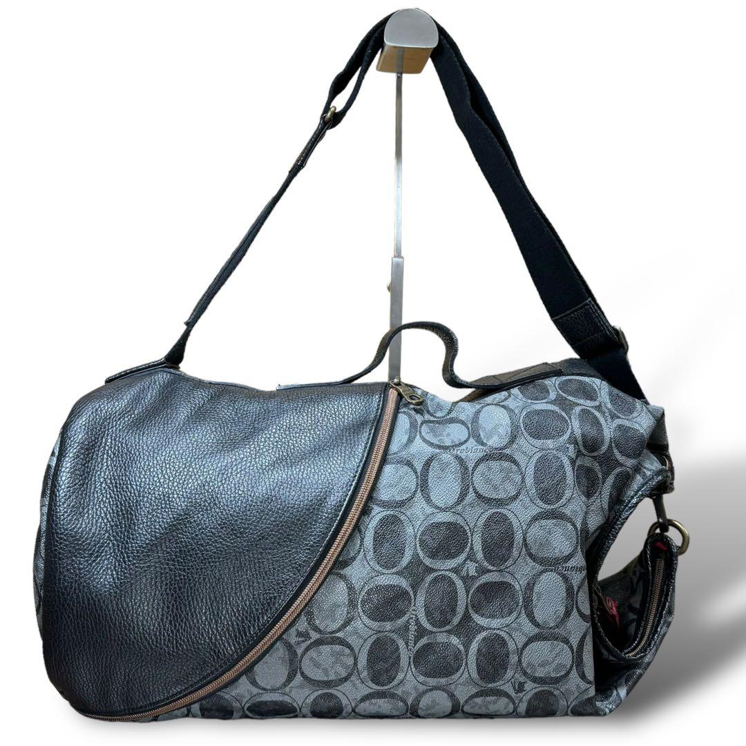 美品 超希少 orobianco オロビアンコ 2way ショルダー 大容量