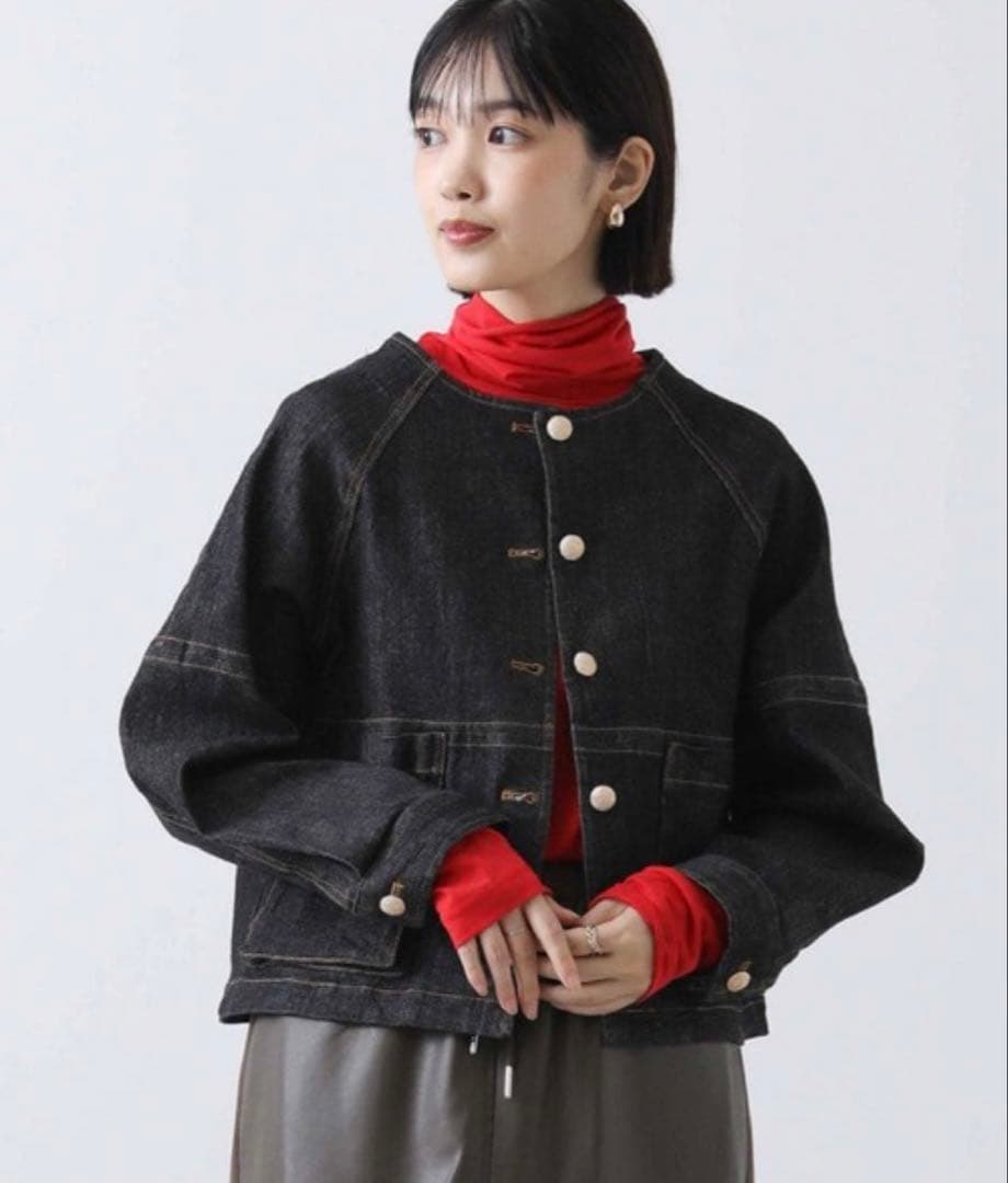 Gready Brilliant ラグラン ストレッチデニムジャケット