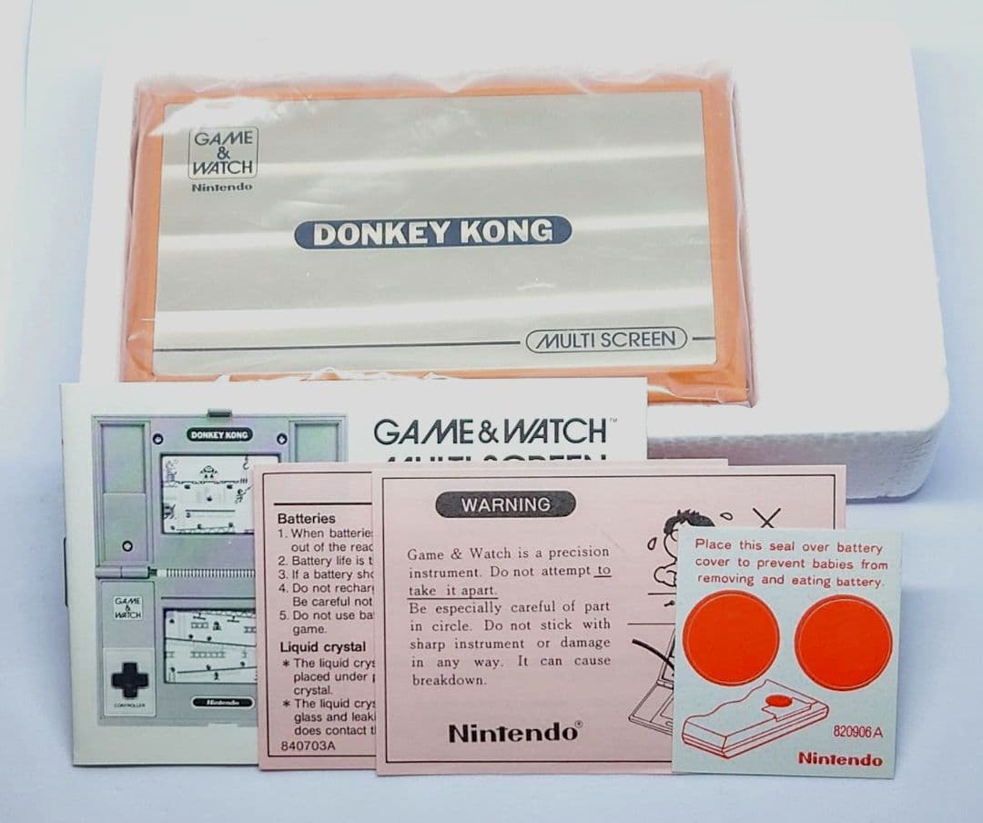 美品 ゲーム＆ウォッチ ドンキーコング