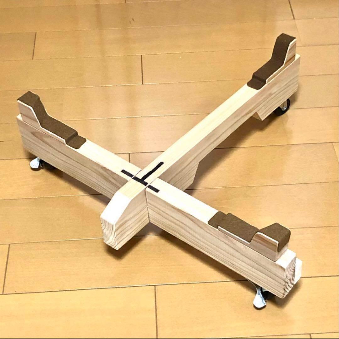 《simple mama様》専用 太鼓台　【軽量T字型】1.6尺長胴太鼓用