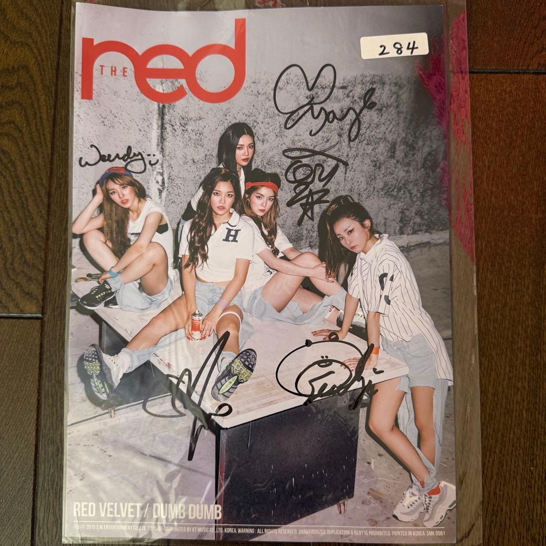 RedVelvet 直筆 サイン
