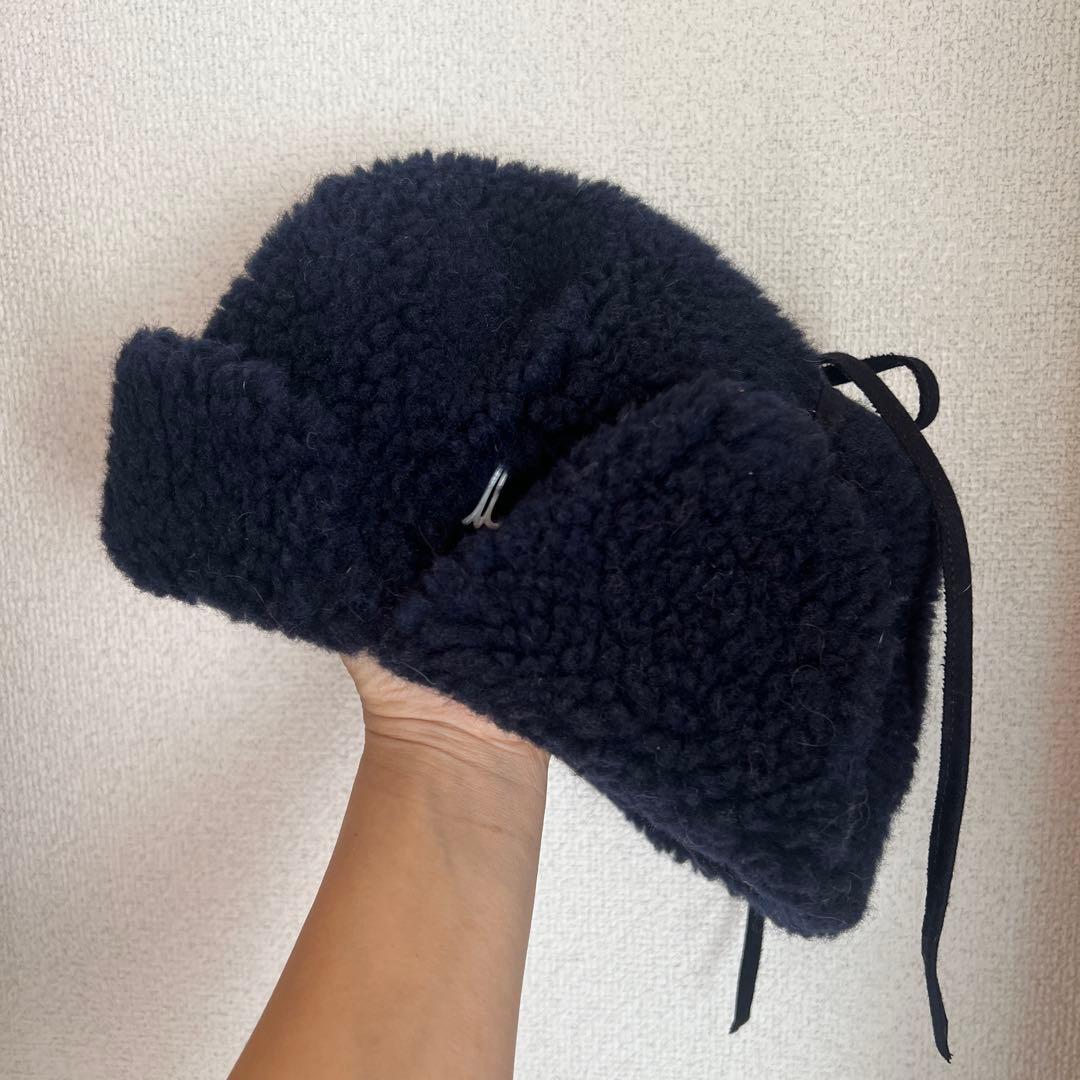 Muhlbauer ボア フライトキャップ