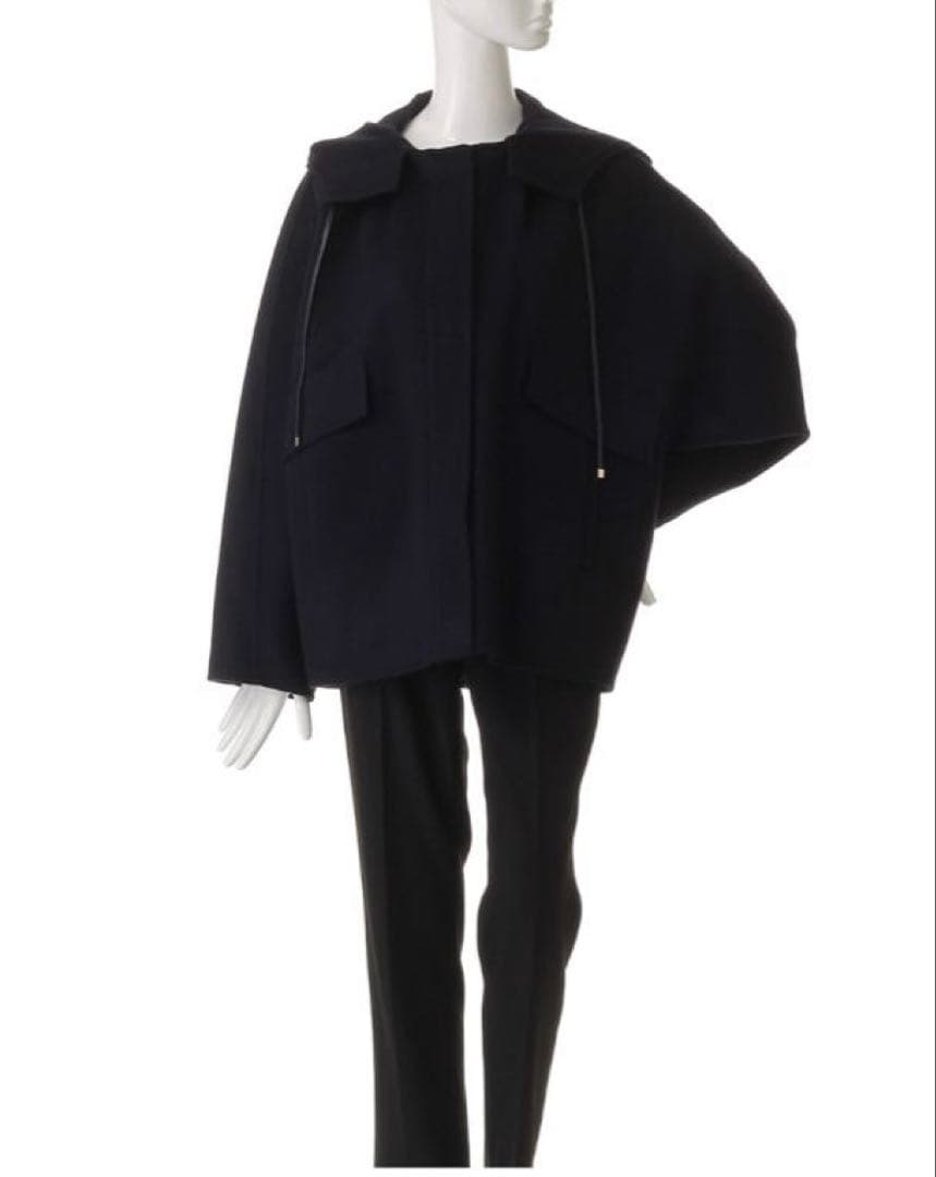 25FW ebure エブール　リュクスシャルムビーバーコート　36