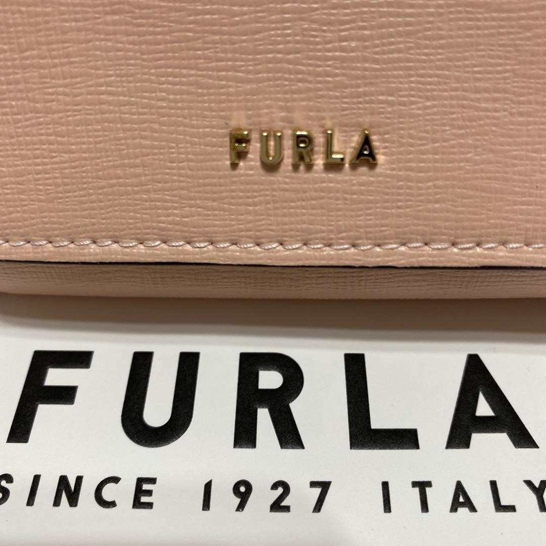 極美品　フルラ　FURLA　4連キーケース　バビロン　レザー