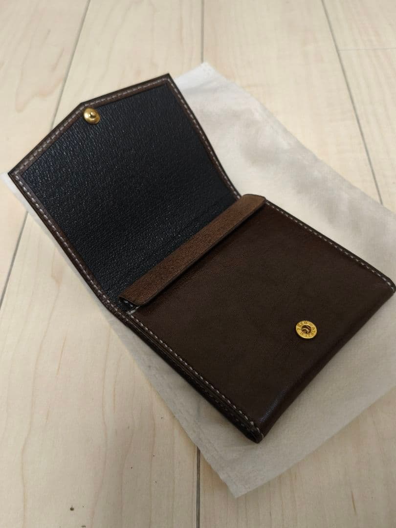 Don.Black.O コンパクトウォレットD-CW02/バッカス/ブラウン