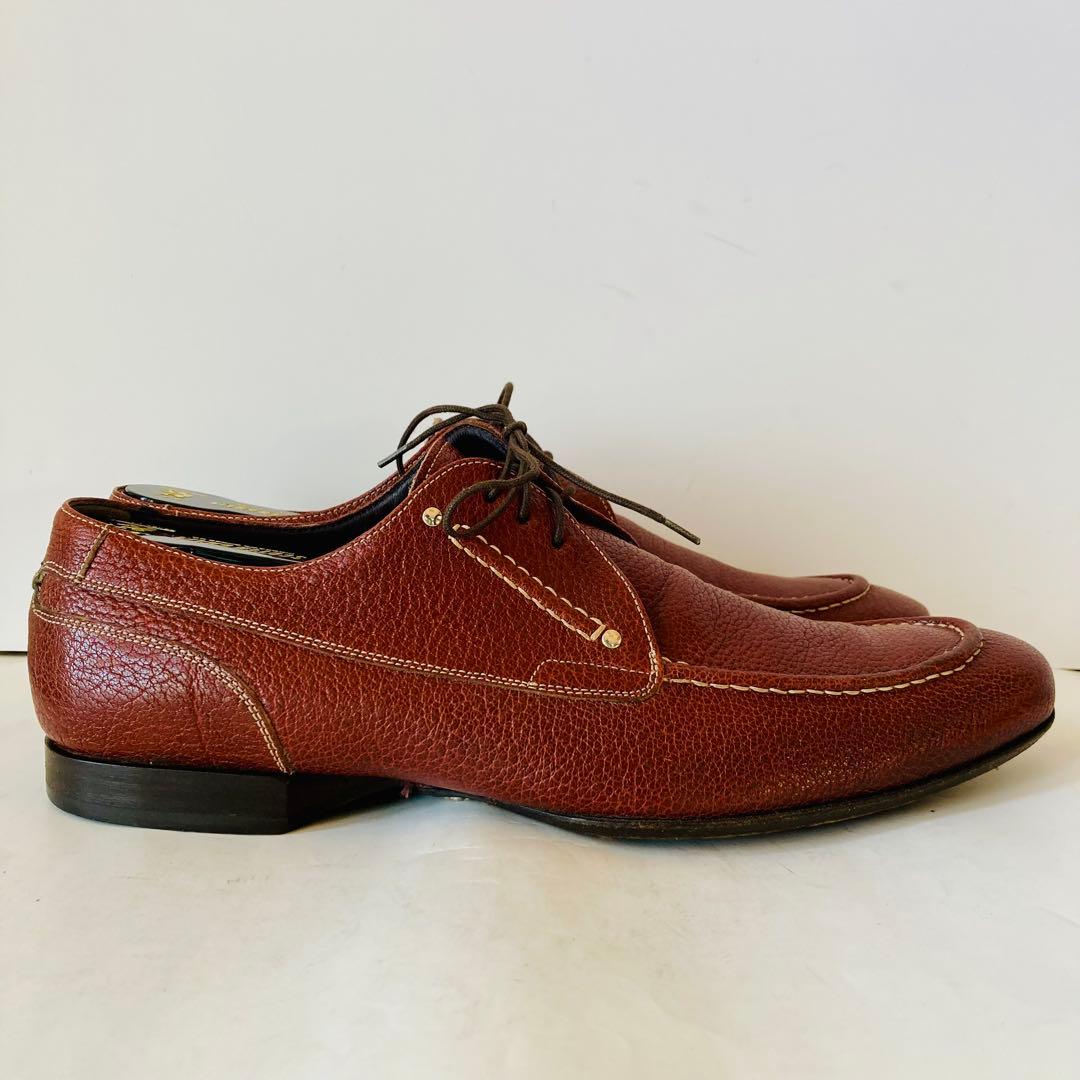 ドルチェ&ガッバーナ 茶色 Uチップ 26.5cm 除菌・消臭済み