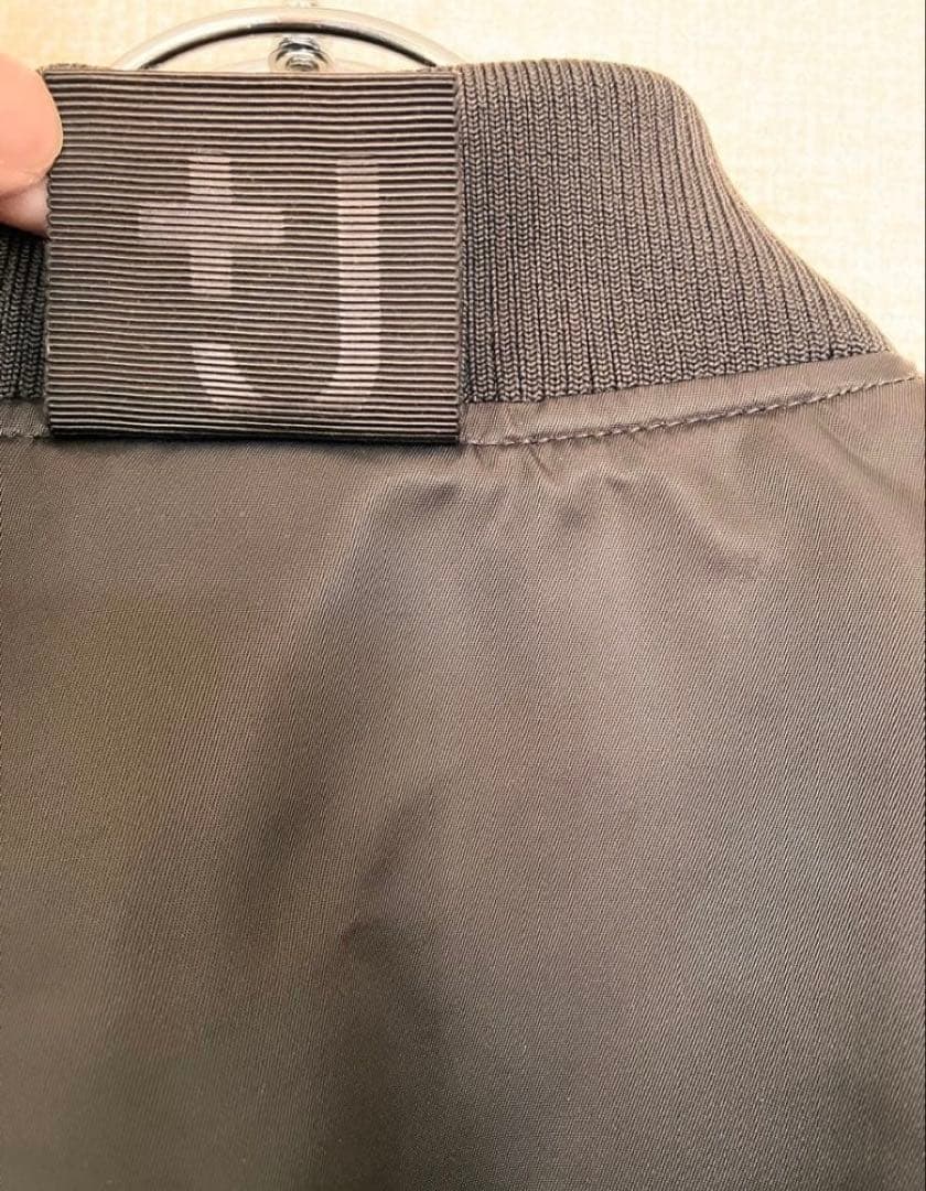 26年復刻品 UNIQLO+J ハイブリッドダウンオーバーサイズMA1 グレーL