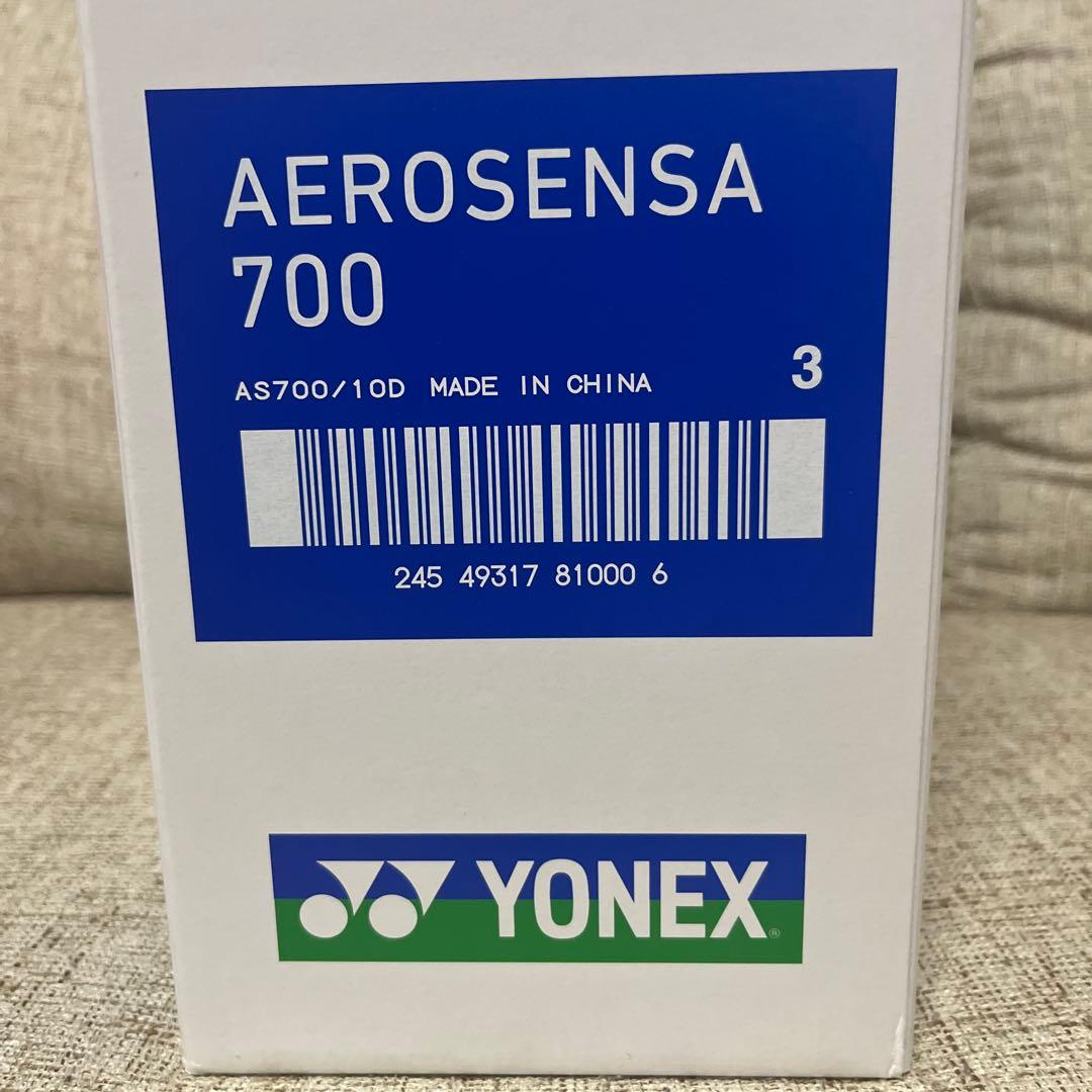 【新品未使用・未開封】ヨネックス エアロセンサ700　3番　10ダース　一箱
