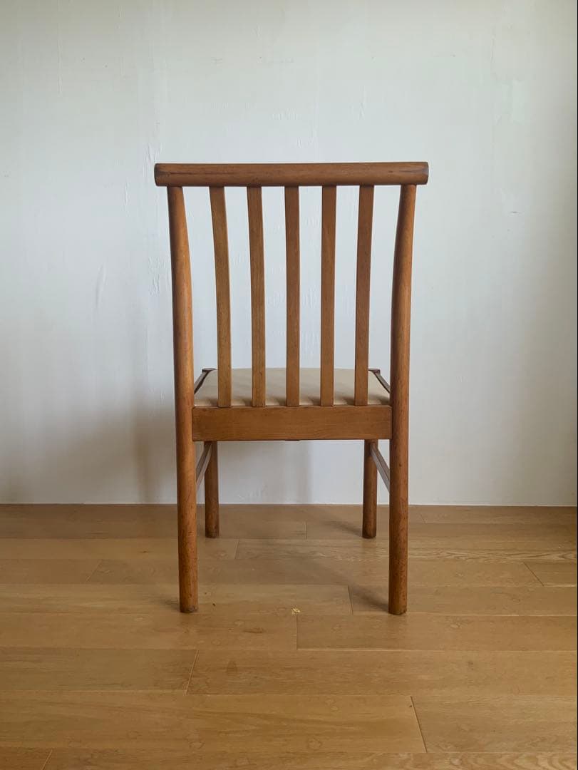 ジャパニーズヴィンテージ【秋田木工】剣持勇デザイン/ダイニングチェア❹