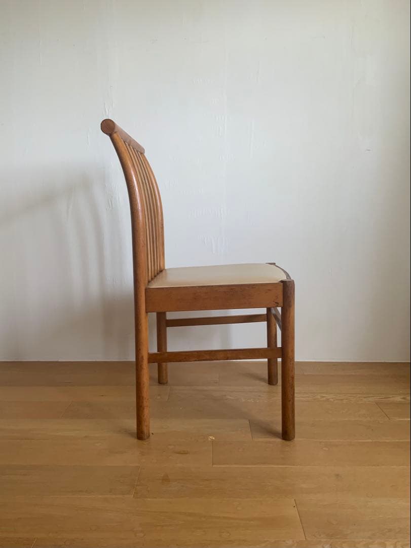 ジャパニーズヴィンテージ【秋田木工】剣持勇デザイン/ダイニングチェア❹