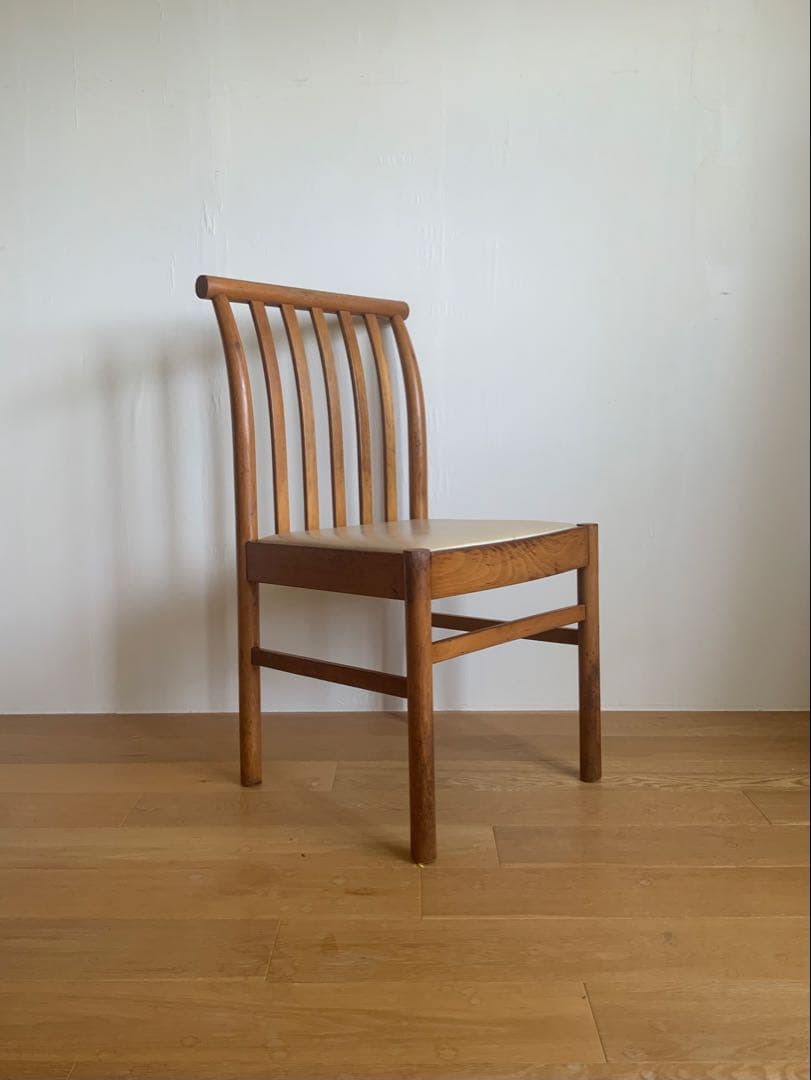 ジャパニーズヴィンテージ【秋田木工】剣持勇デザイン/ダイニングチェア❹