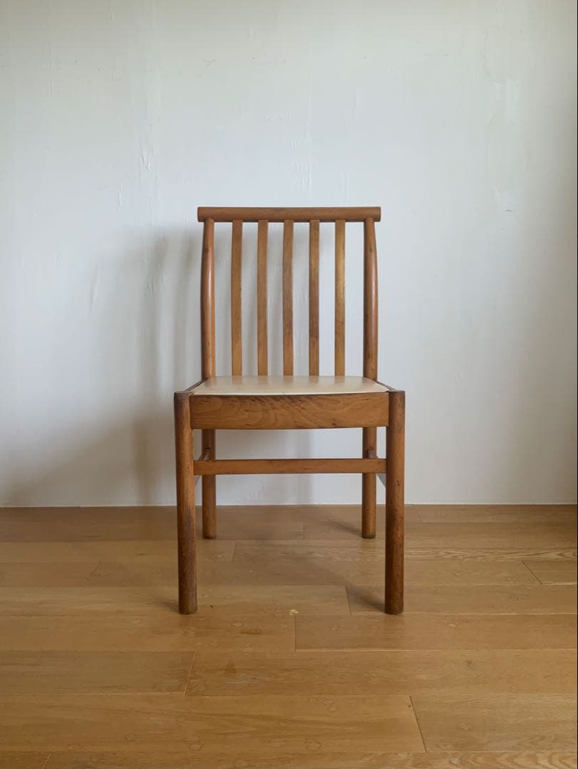ジャパニーズヴィンテージ【秋田木工】剣持勇デザイン/ダイニングチェア❹