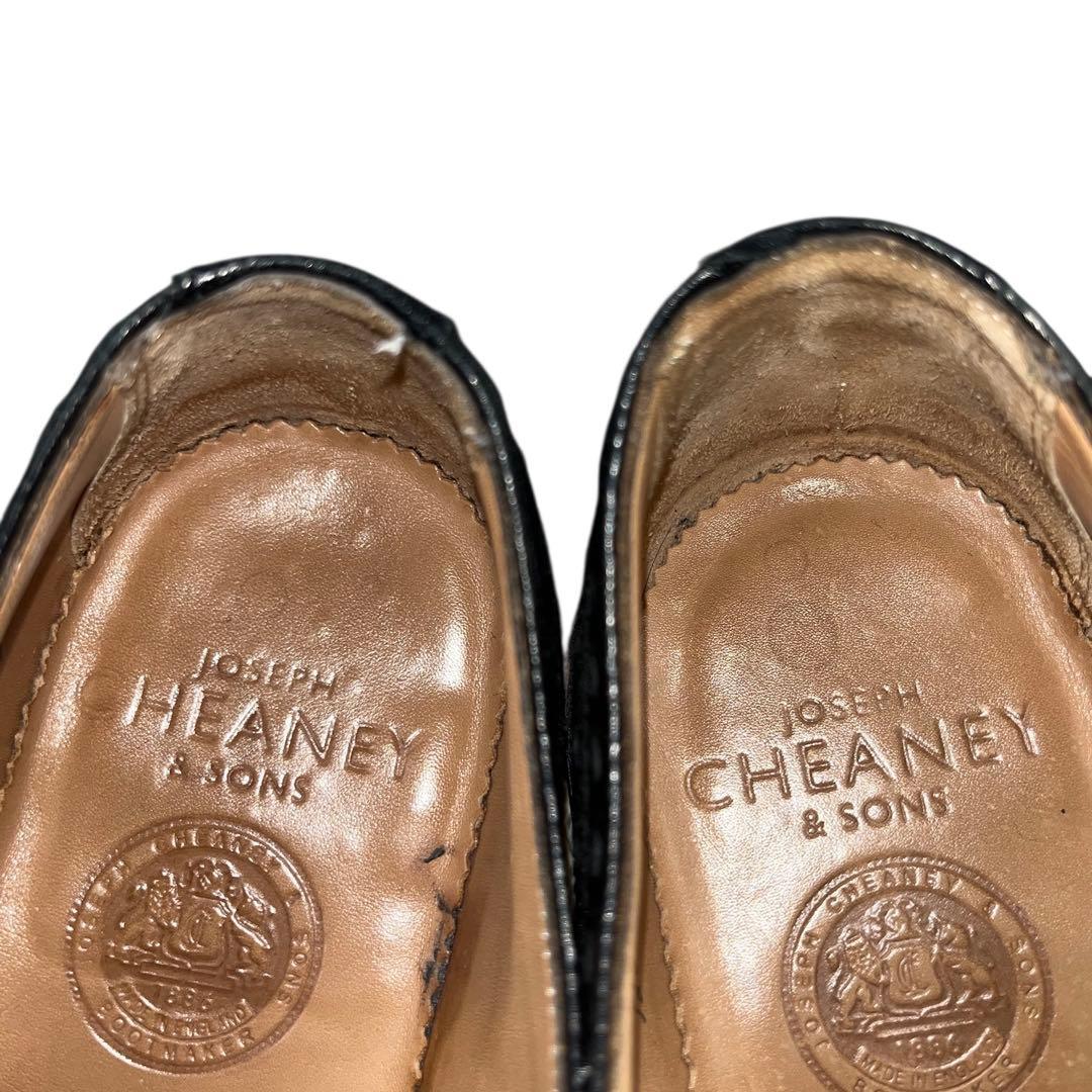 【美品】ジョセフチーニーアンドサンズ ドレスシューズ エイボン UK8 ブラック