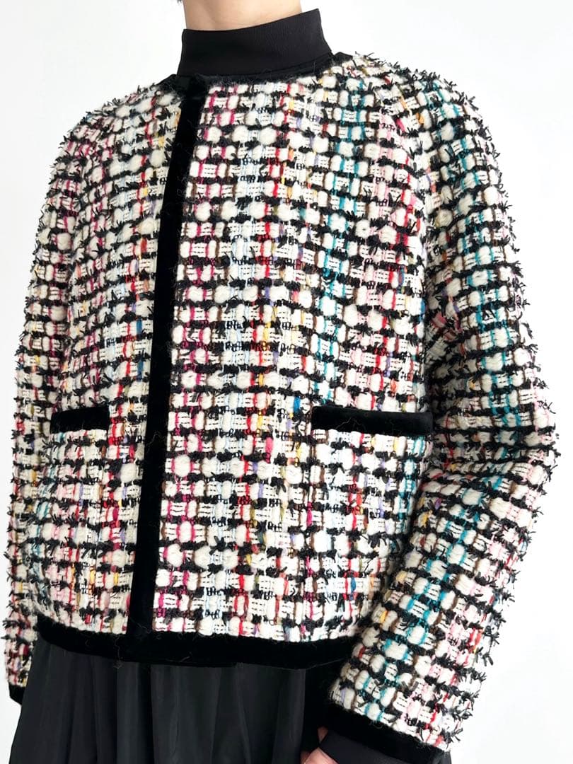 ジャケット・アウター SHE Tokyo Julia jewel tweed