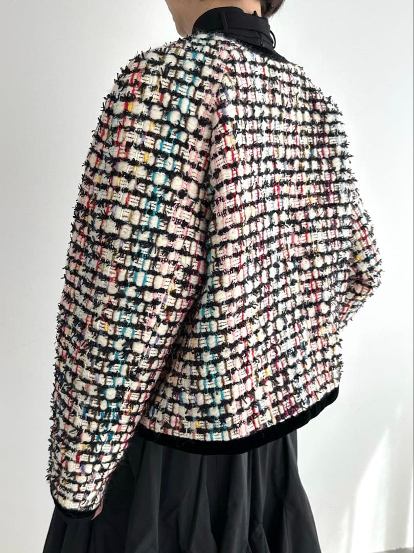 ジャケット・アウター SHE Tokyo Julia jewel tweed
