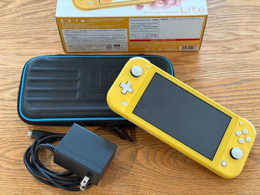 Nintendo Switch Lite イエロー 本体・充電器付き