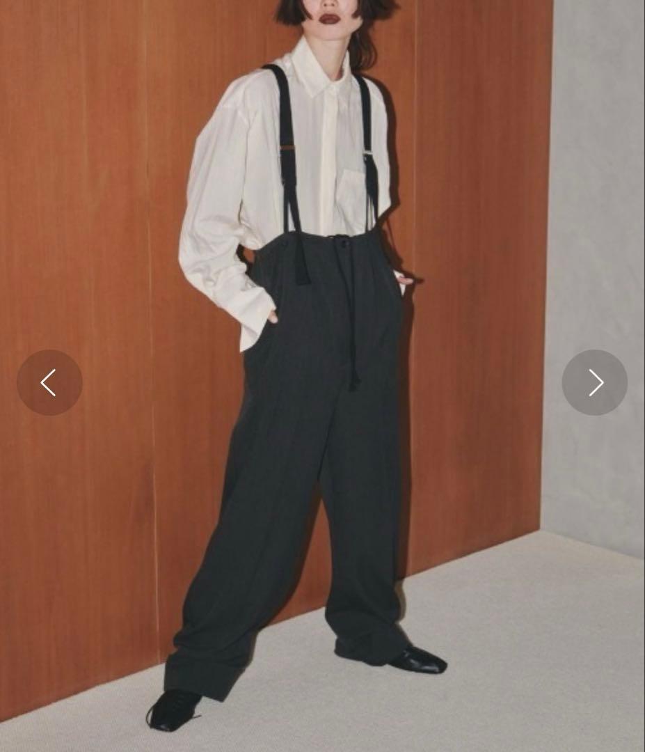サロペット・オーバーオール・オールインワン todayful / Suspenders Highwaist Pants 38