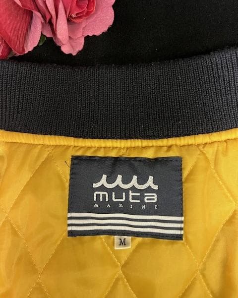 ☆ムータマリン muta スタジアムジャンパー　メンズジャケット　ワッペン