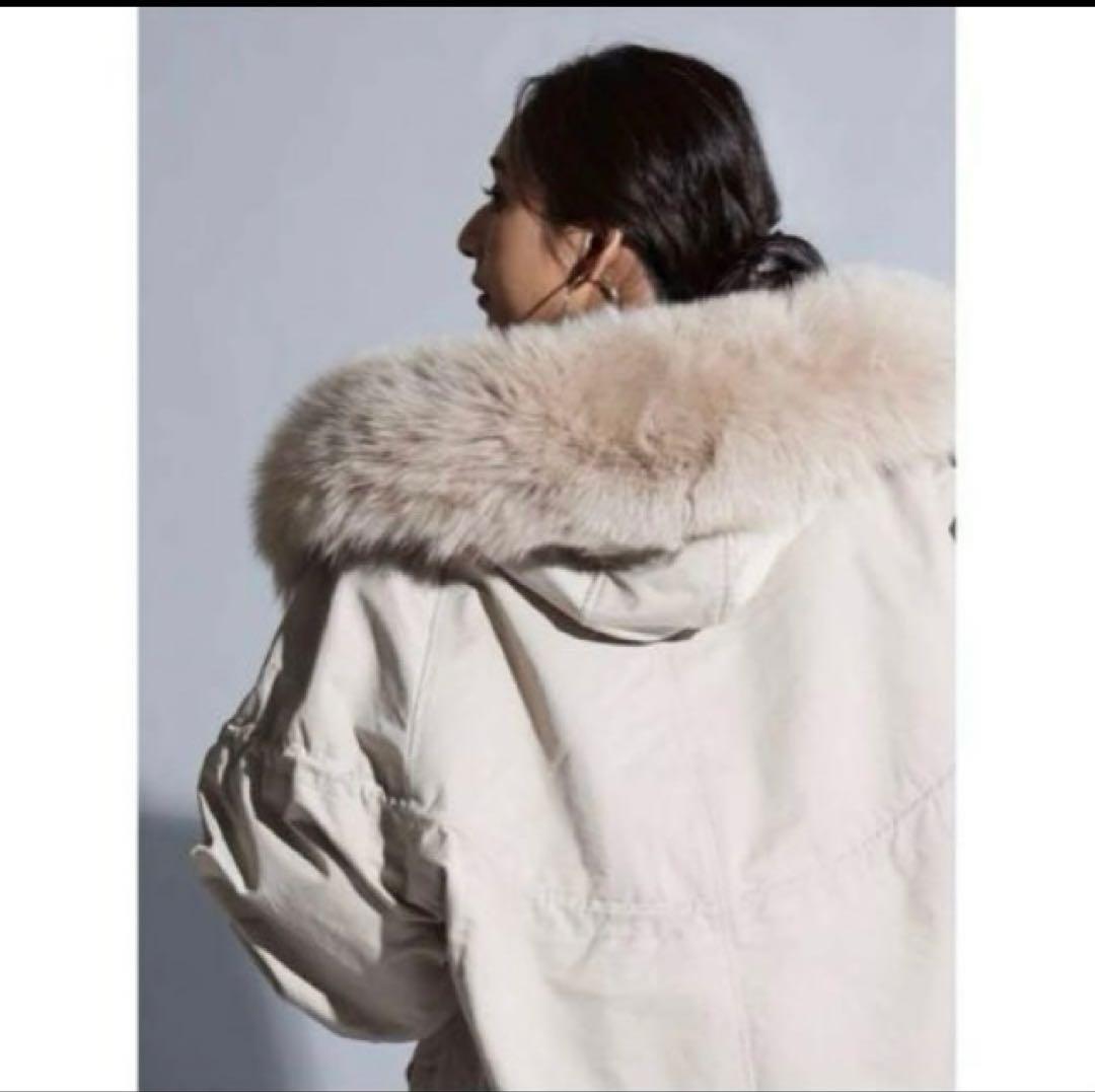 購入前にプロフィール必読♡フォックスファードロストオーバーブルゾン