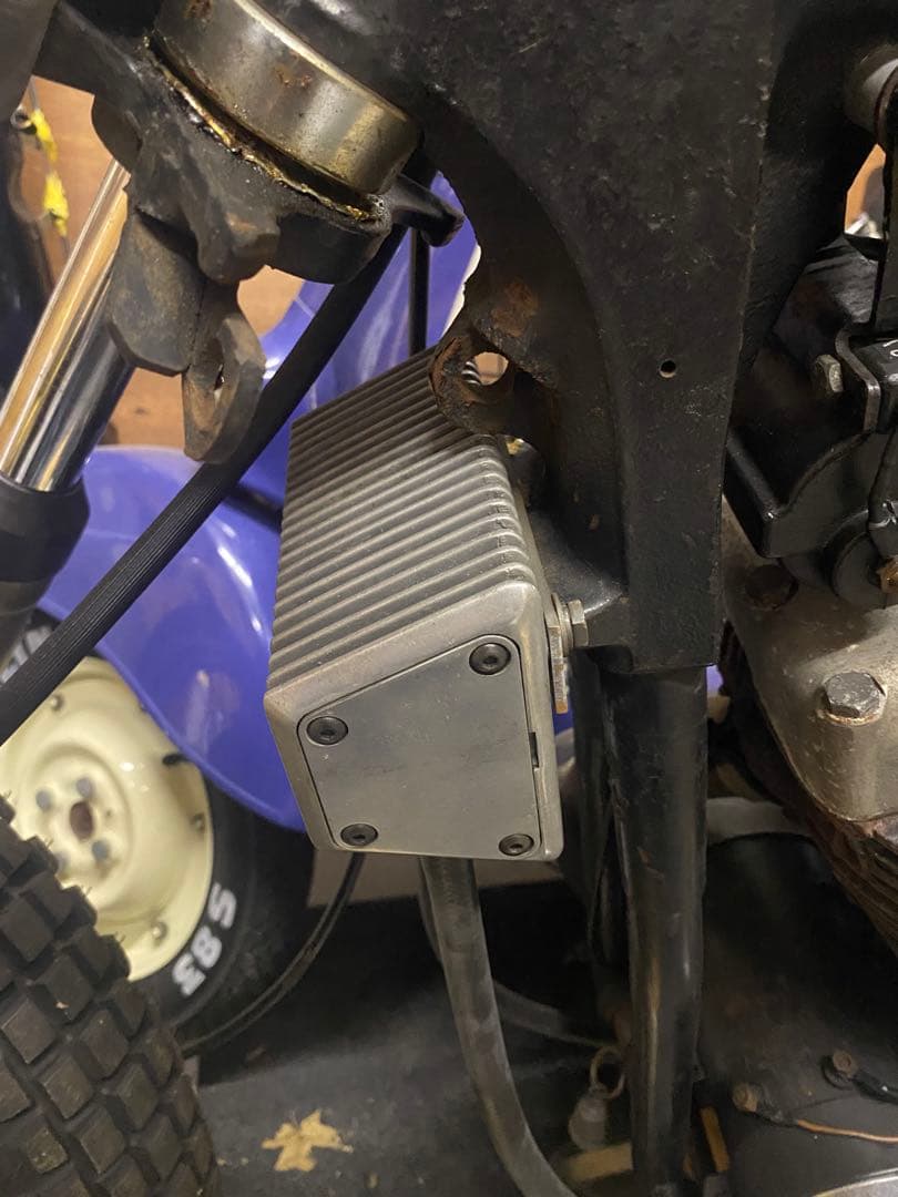 ハーレー　ヴィンテージ　ドラックスペシャリティーズ製　オイルクーラー