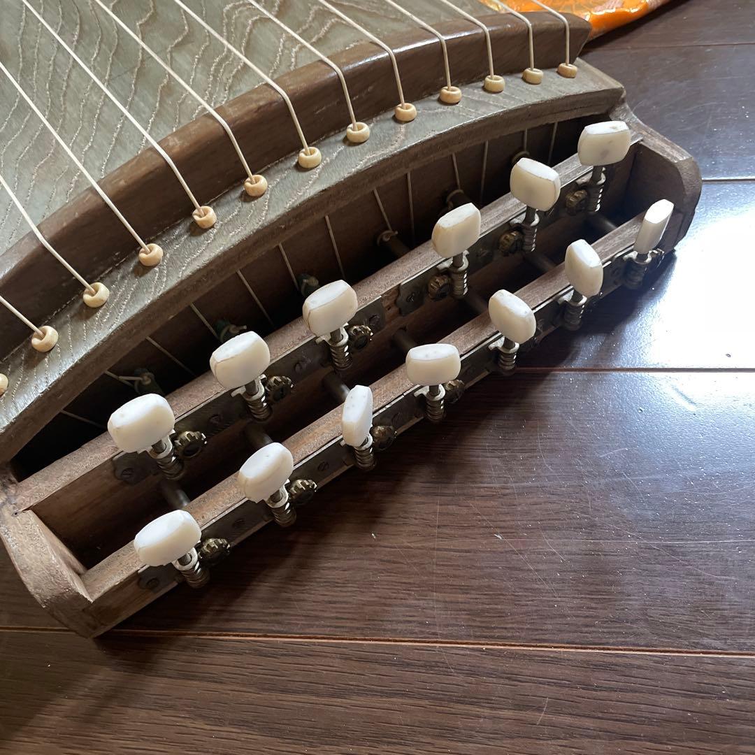 四尺琴 120cm 短箏 13弦 ペグ箏