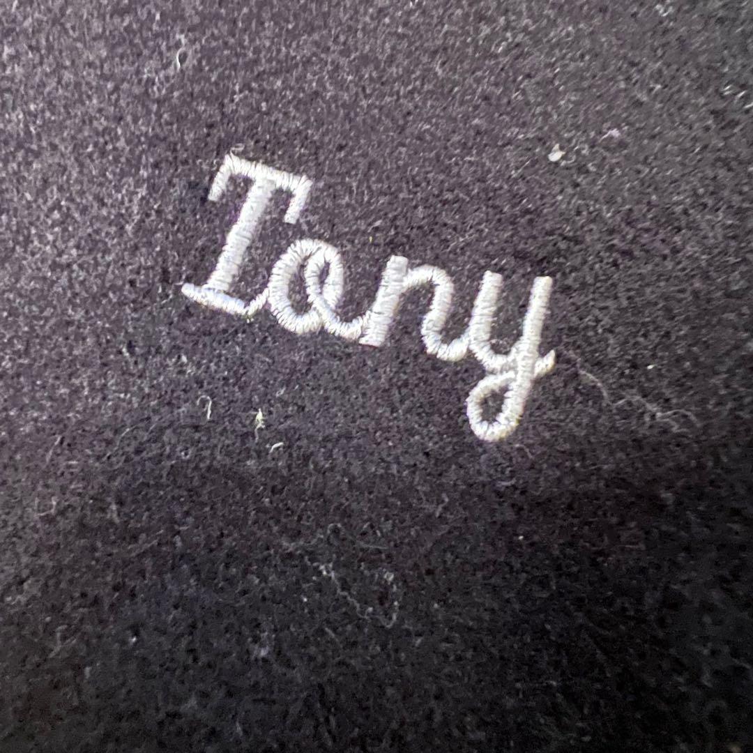 希少★Port Authority ヴィンテージ レザー 刺繍 スタジャン