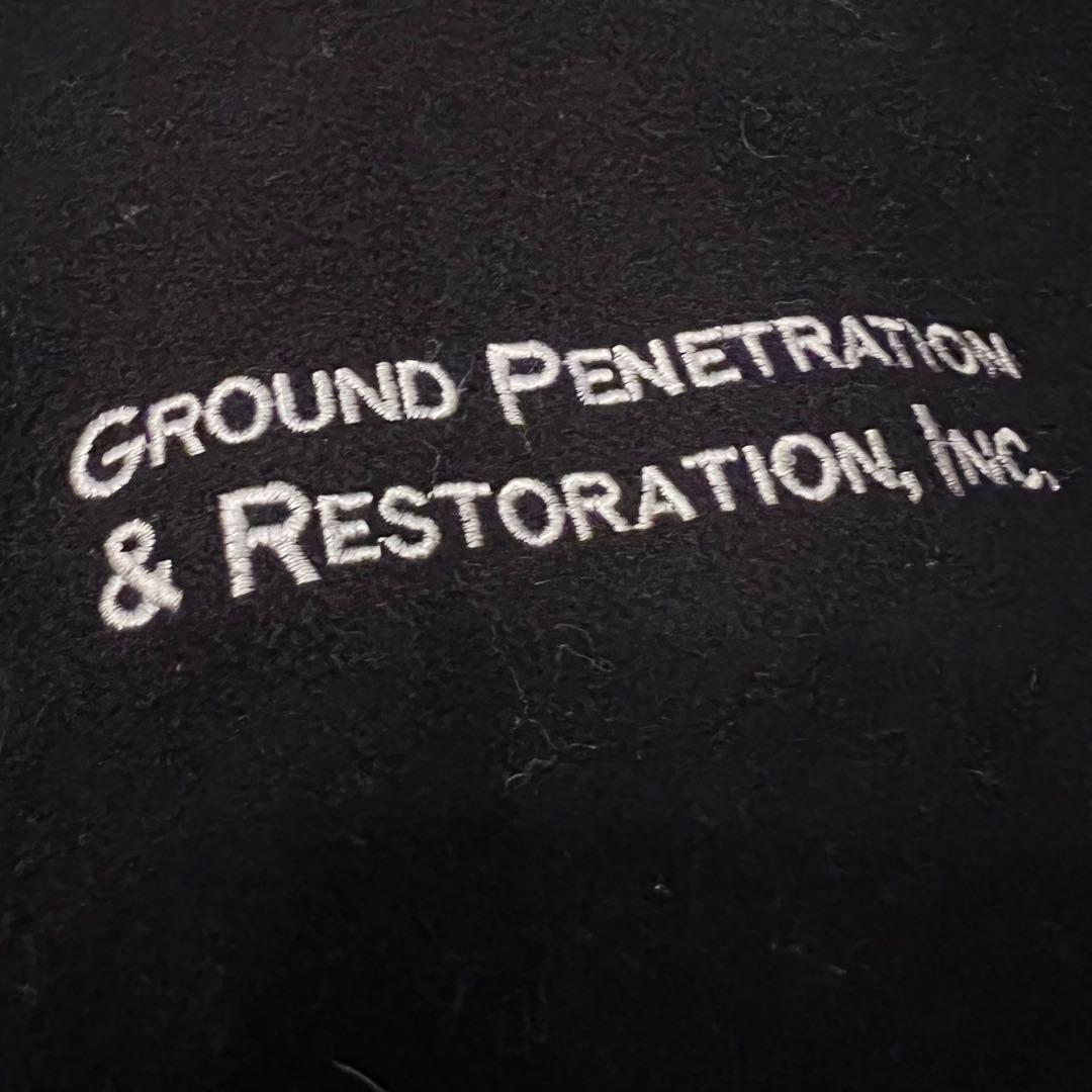 希少★Port Authority ヴィンテージ レザー 刺繍 スタジャン