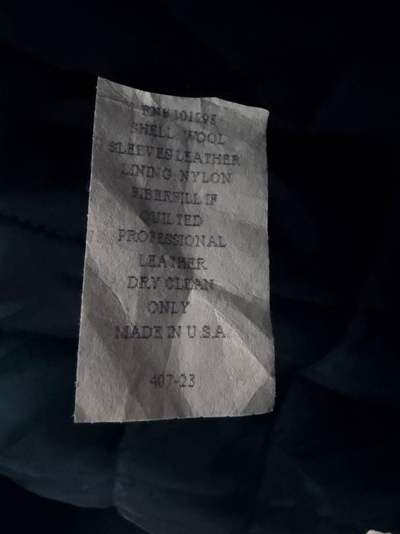 激レア 90s DREAM WORKS レザースタジャン　ドリームワークス