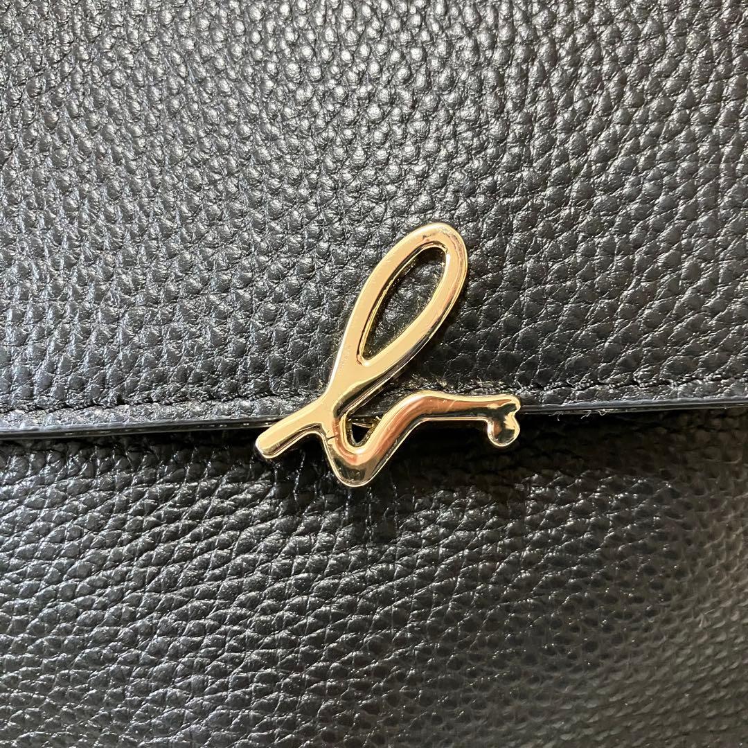 【さっちゃん 様】アニエスベー ショルダーバッグ クロスボディ 牛革 シボ加工