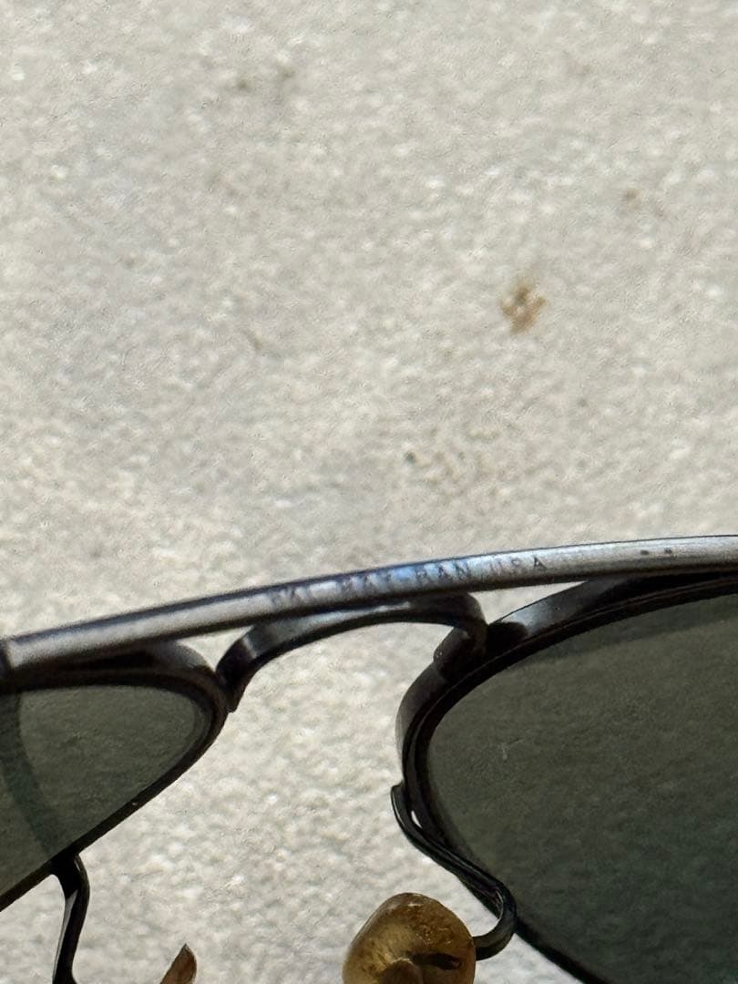 レイバン AVIATOR B&L ヴィンテージ USA製 58□14 1980