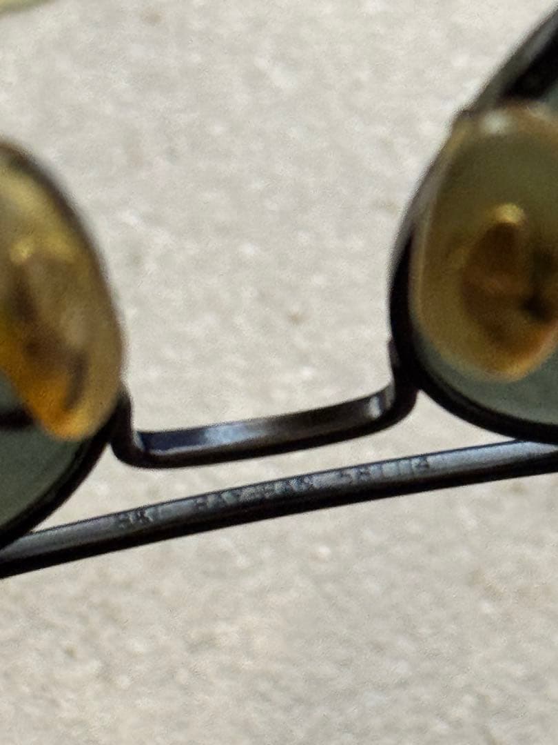 レイバン AVIATOR B&L ヴィンテージ USA製 58□14 1980