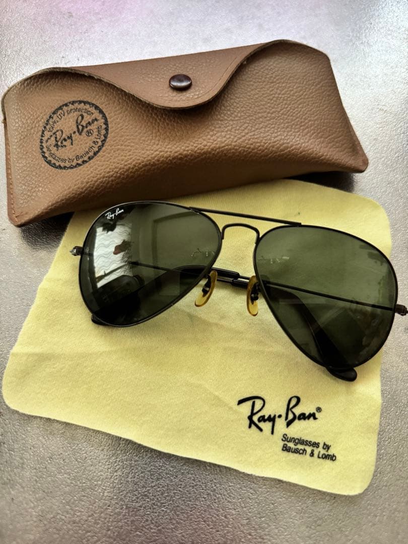 レイバン AVIATOR B&L ヴィンテージ USA製 58□14 1980