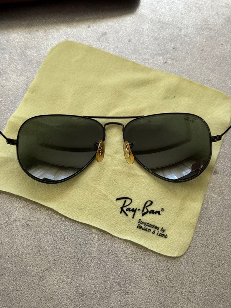 レイバン AVIATOR B&L ヴィンテージ USA製 58□14 1980