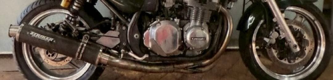 ゼファー750外し ストライカー　マフラー　フルエキ