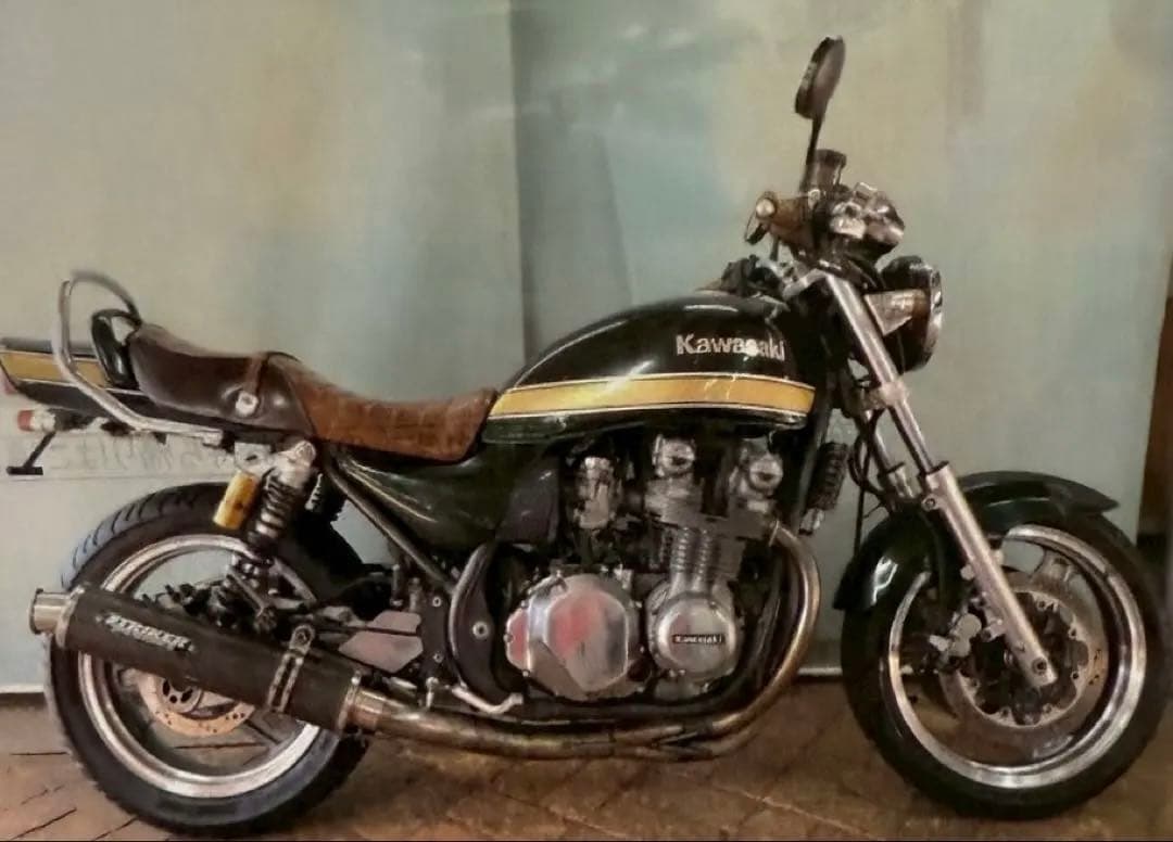 ゼファー750外し ストライカー　マフラー　フルエキ