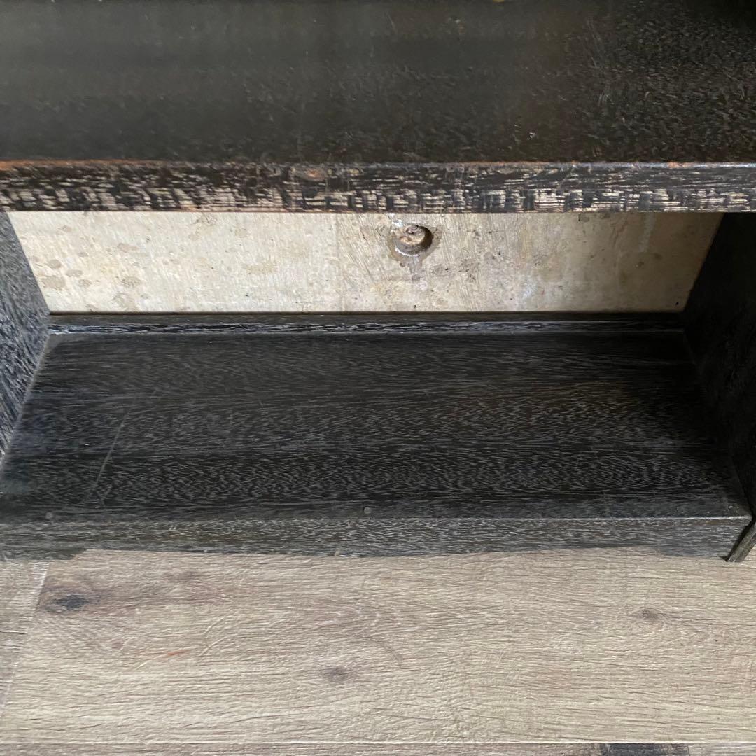 ヴィンテージレトロ　書棚　本棚　シェルフ　古家具　古道具　マイナスネジ