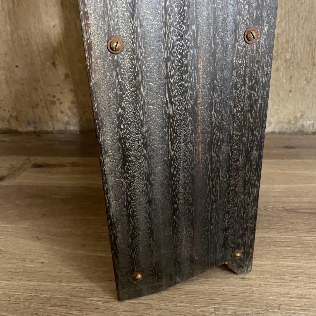 ヴィンテージレトロ　書棚　本棚　シェルフ　古家具　古道具　マイナスネジ