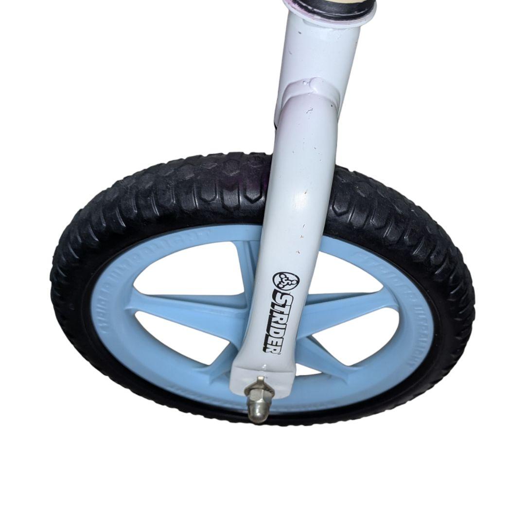 希少色 STRIDER キッズバイク ムラサキスポーツ 限定カラー バック付き