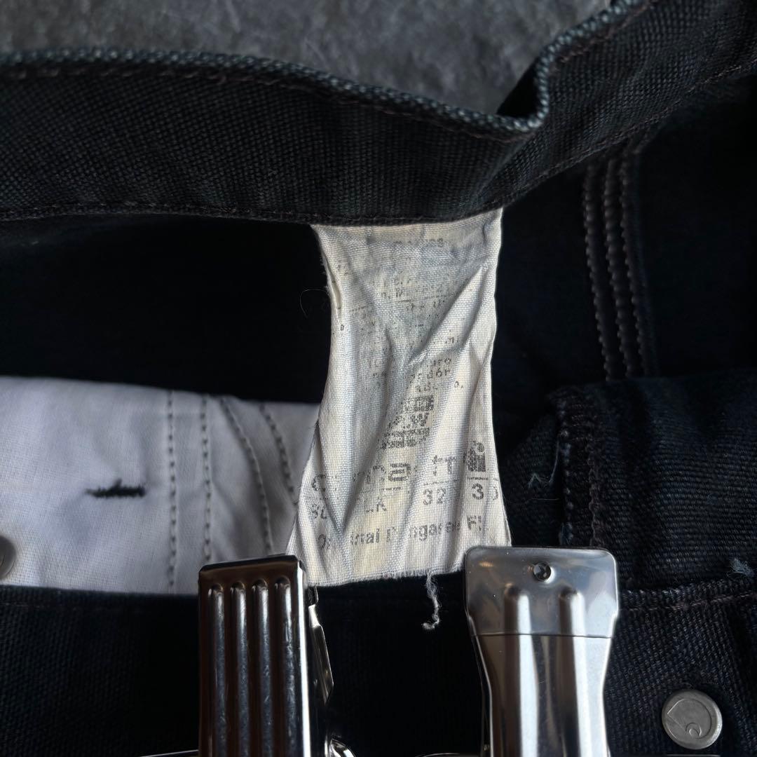 Carhartt カーハート ダブルニー ブラック USA製 32×30