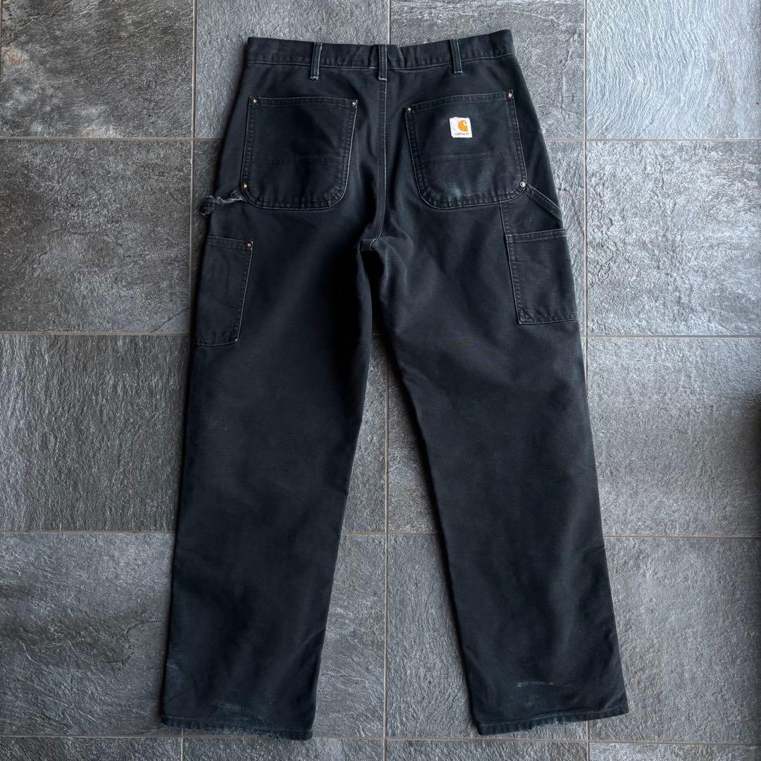 Carhartt カーハート ダブルニー ブラック USA製 32×30