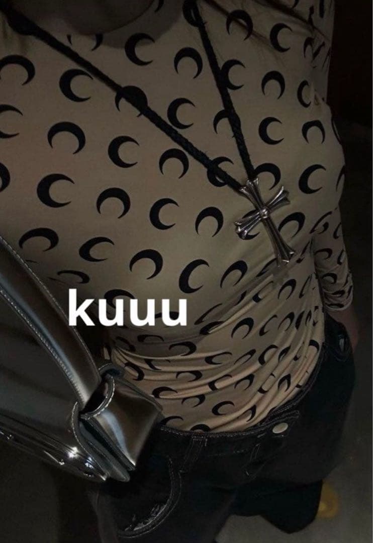 ち*み様 MARINE SERRE マリーンセル ホワイト　長袖 S