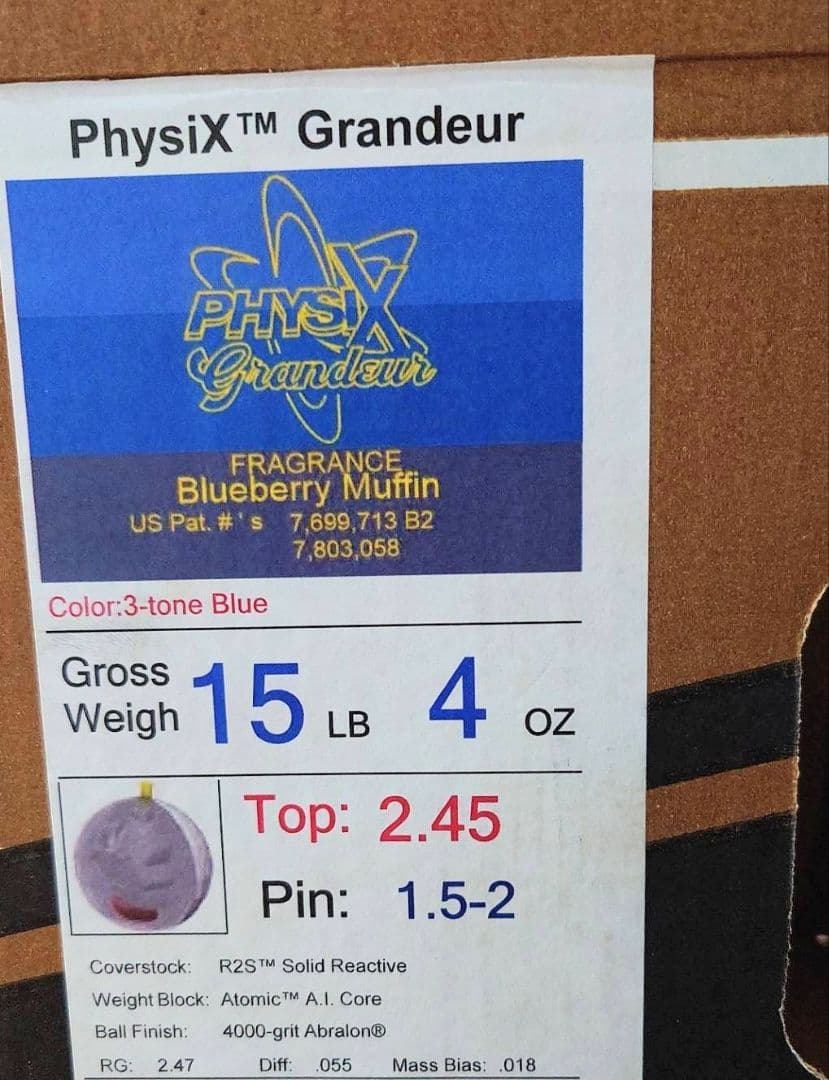 【新品・未使用】storm PhysiX Grandeur 15ポンド