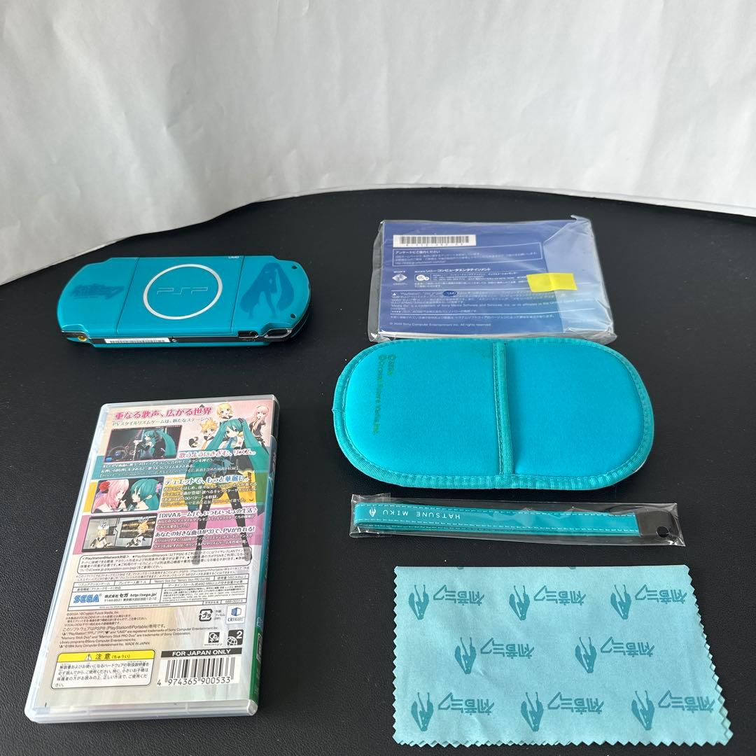 PSP 本体　初音ミク　いっぱいパック　PSP-3000XZG ジャンク品