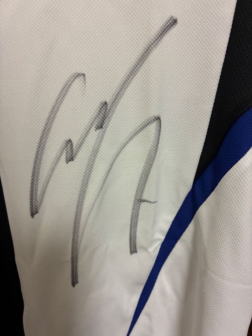 新品タグ　ガンバ大阪　遠藤保仁選手　直筆サイン入　ユニフォーム　M-Lサイズ