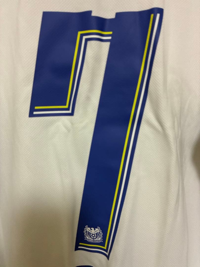 新品タグ　ガンバ大阪　遠藤保仁選手　直筆サイン入　ユニフォーム　M-Lサイズ