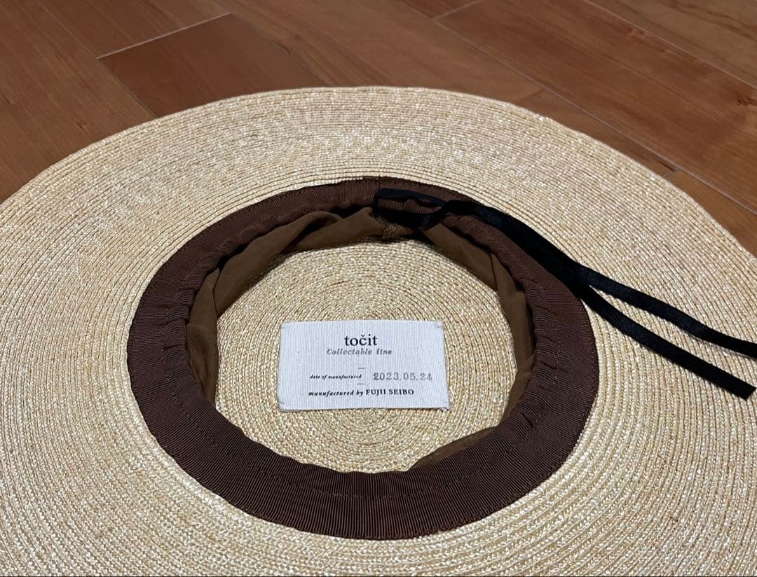 【tocit / トチエット】sheer hat